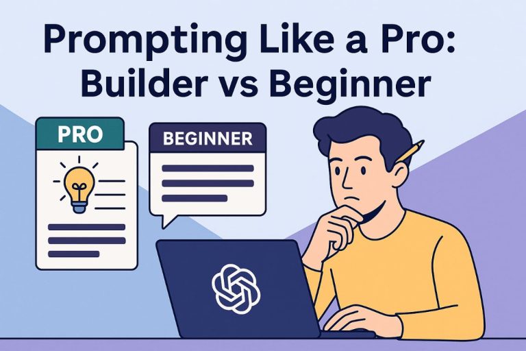 ChatGPT Prompt Tips: What Beginner Prompters Miss (and How Builders Think Differently