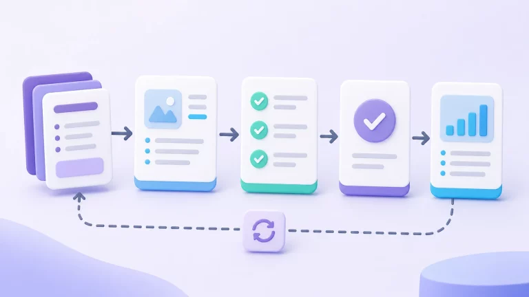 AI Prompts for Beginners: Build Better Workflows from Day One workflow illustration