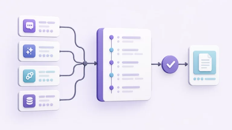 How to Keep an AI Workflow Audit Log So You Know What Happened workflow illustration