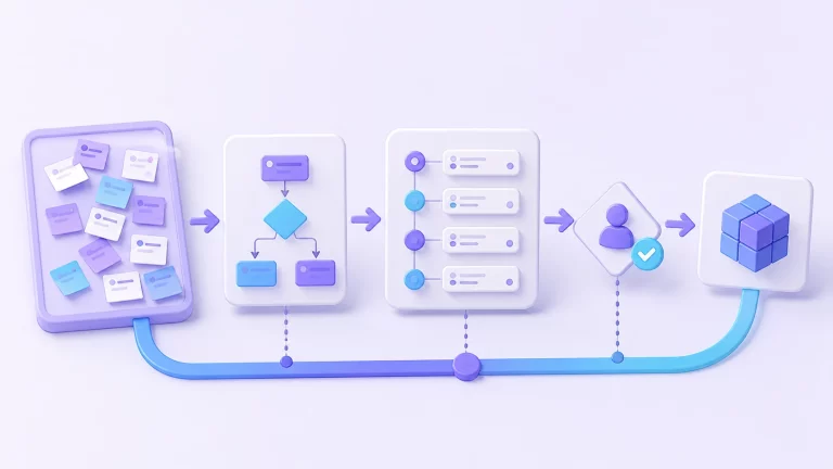 AI Workflow Planning Before Automation: The Step Most Beginners Skip workflow illustration