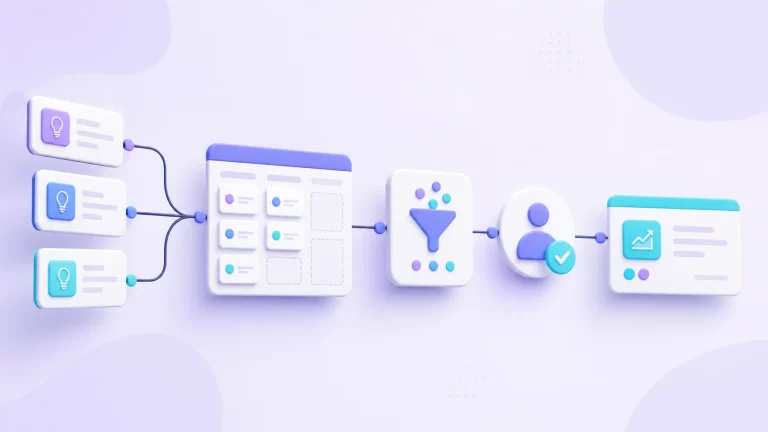 When to Use Make: A Simple Notion Idea Intake Automation workflow illustration