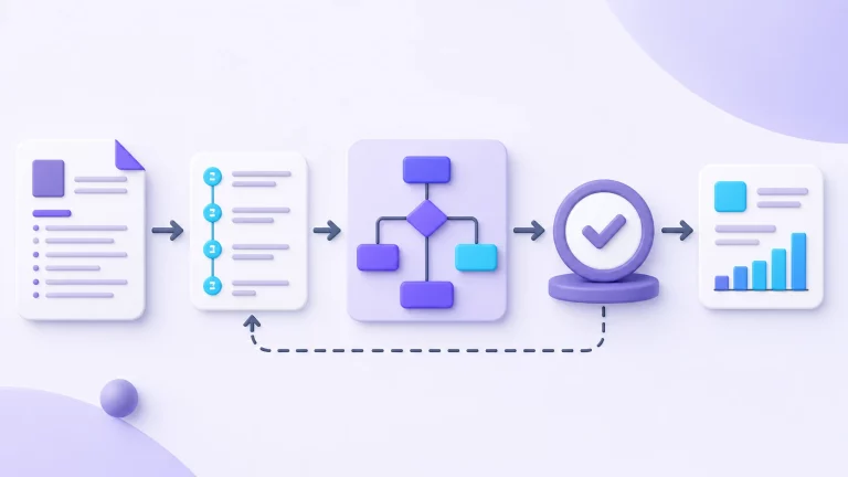 How to Turn an SOP Into an AI Workflow workflow illustration