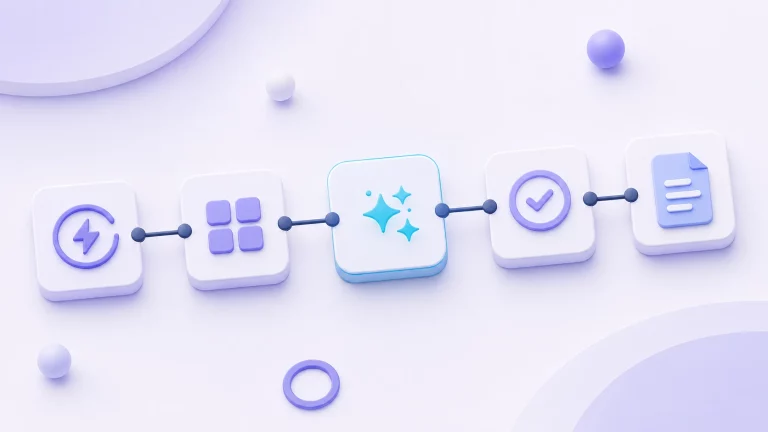 What Is Zapier? A Beginner’s Guide to AI Automation workflow illustration