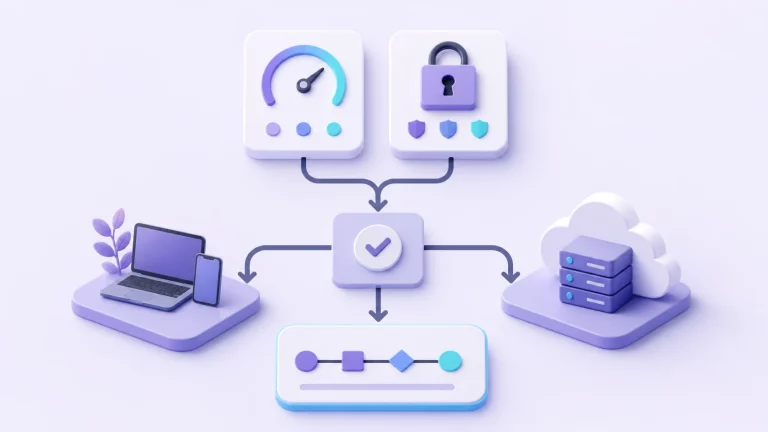 AI Workflow Cost and Privacy Framework workflow illustration