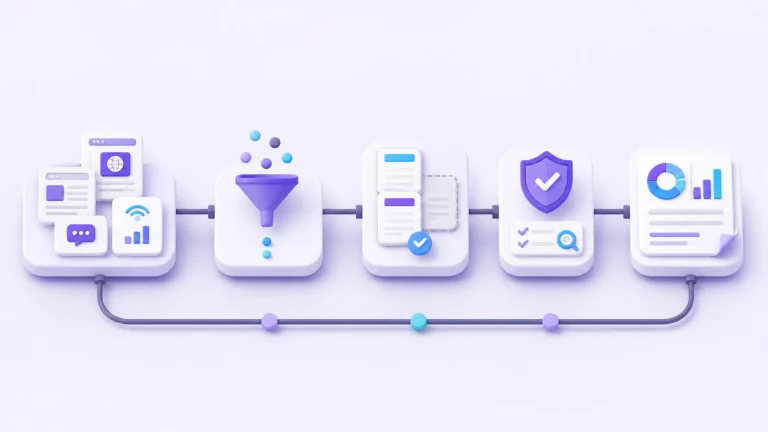 How to Build a Competitor Tracking Workflow Without Creating a Scraping Mess workflow illustration